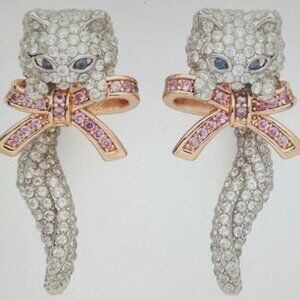 KATE SPADE PAWLINA STATEMENT STUDS EARRINGS:NWT CAT